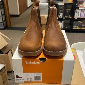 Timberland Men's Tan Leather Boots